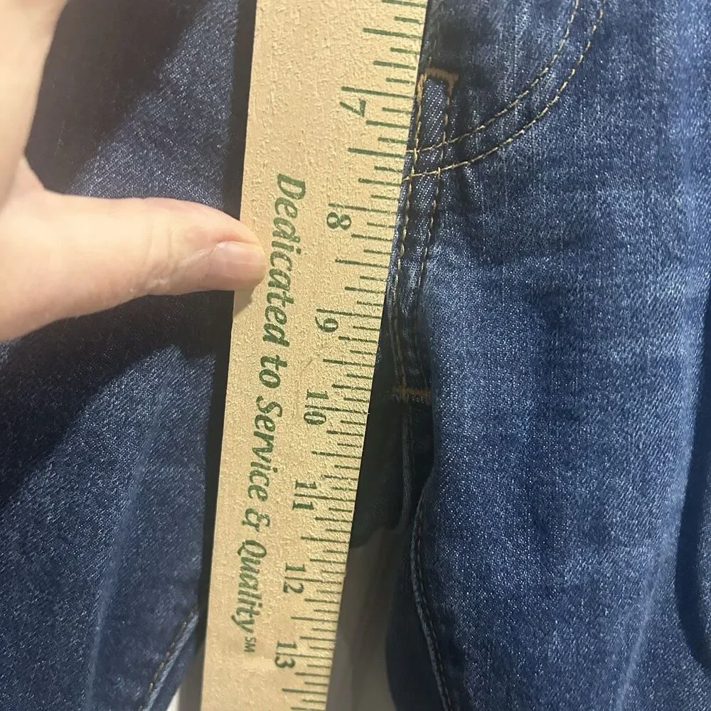 Levis 511 Jeans Mens 32x32 Blue Medium Wash Slim Tapered Denim Premium Big E